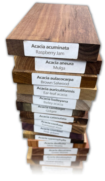 Stack of Wood Species